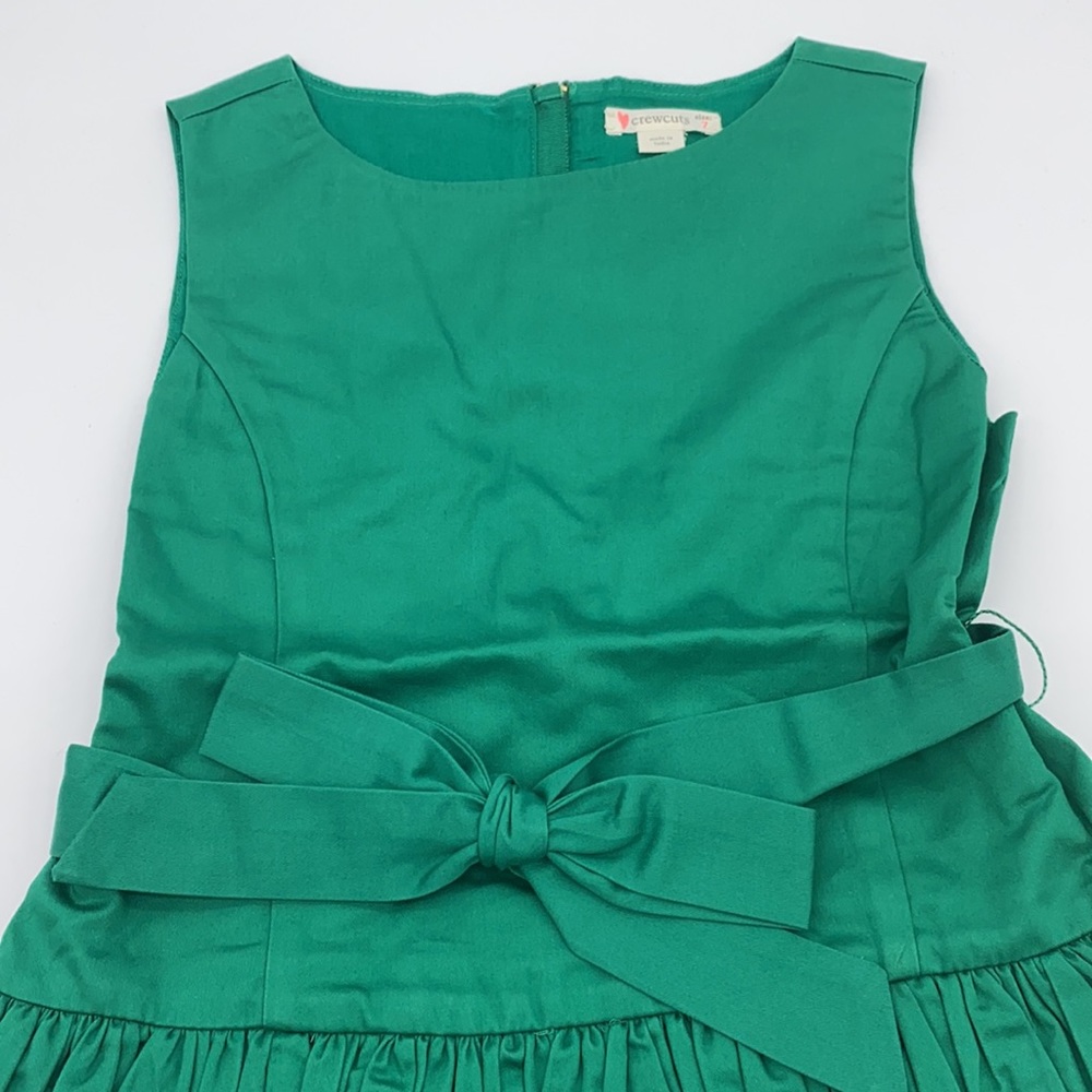 NWT CREWCUTS Girls' tie-waist dress Size 6 - Picture 3 of 7